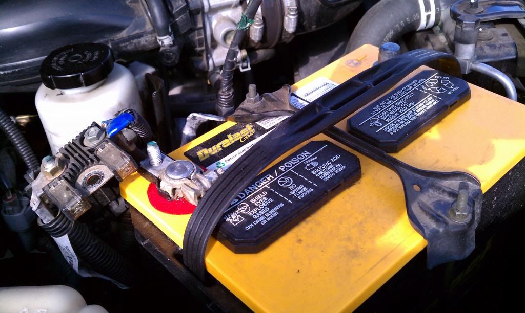 Brass Battery Terminal Bolts Right in 15 Months Later (New Pics Sept 19